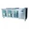 TPS-63-GD Counter Type 3-Door Snack Refrigerator - Glass Door